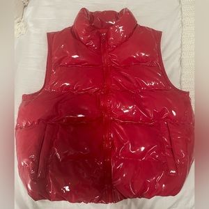 BB DAKOTA STEVE MADDEN RED VEST